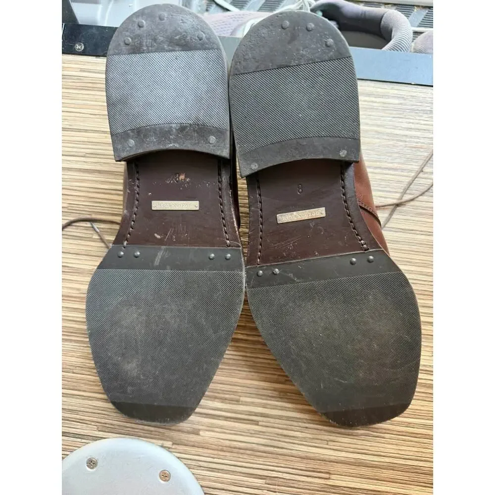 Gordon Rush Brown Leather Boots Size 8